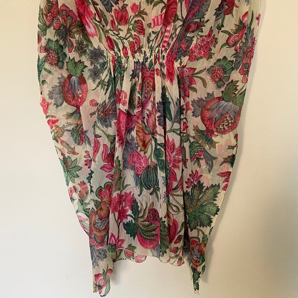 Floral Swim Cover Up - Picture 3 of 4